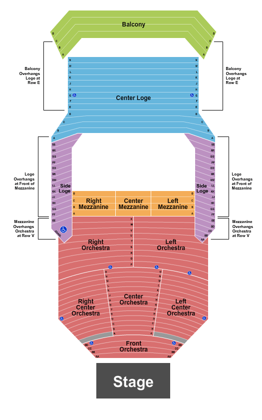 Uihlein Hall The Outsiders Seating Chart